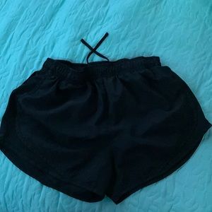 Black Nike shorts
